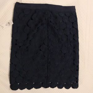 🦋 ANN TAYLOR  Factory lined Navy Shirt. Size 10